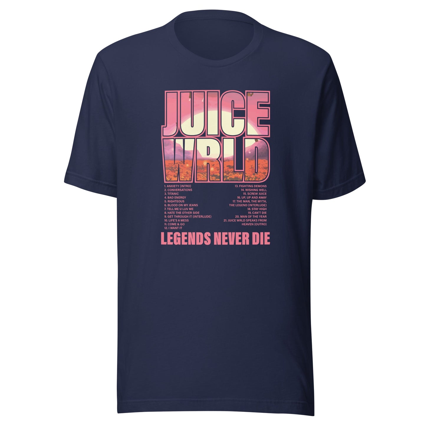Juice WRLD T-Shirt (Legends Never Die Album)