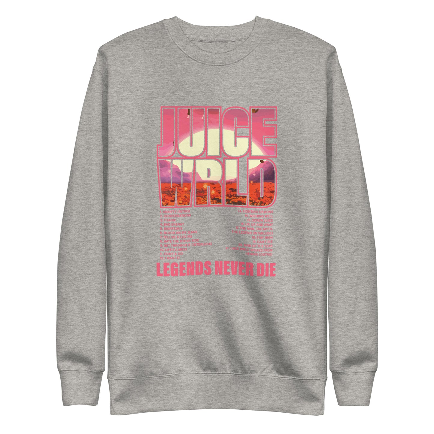 Juice WRLD Sweater (Legends Never Die Album)
